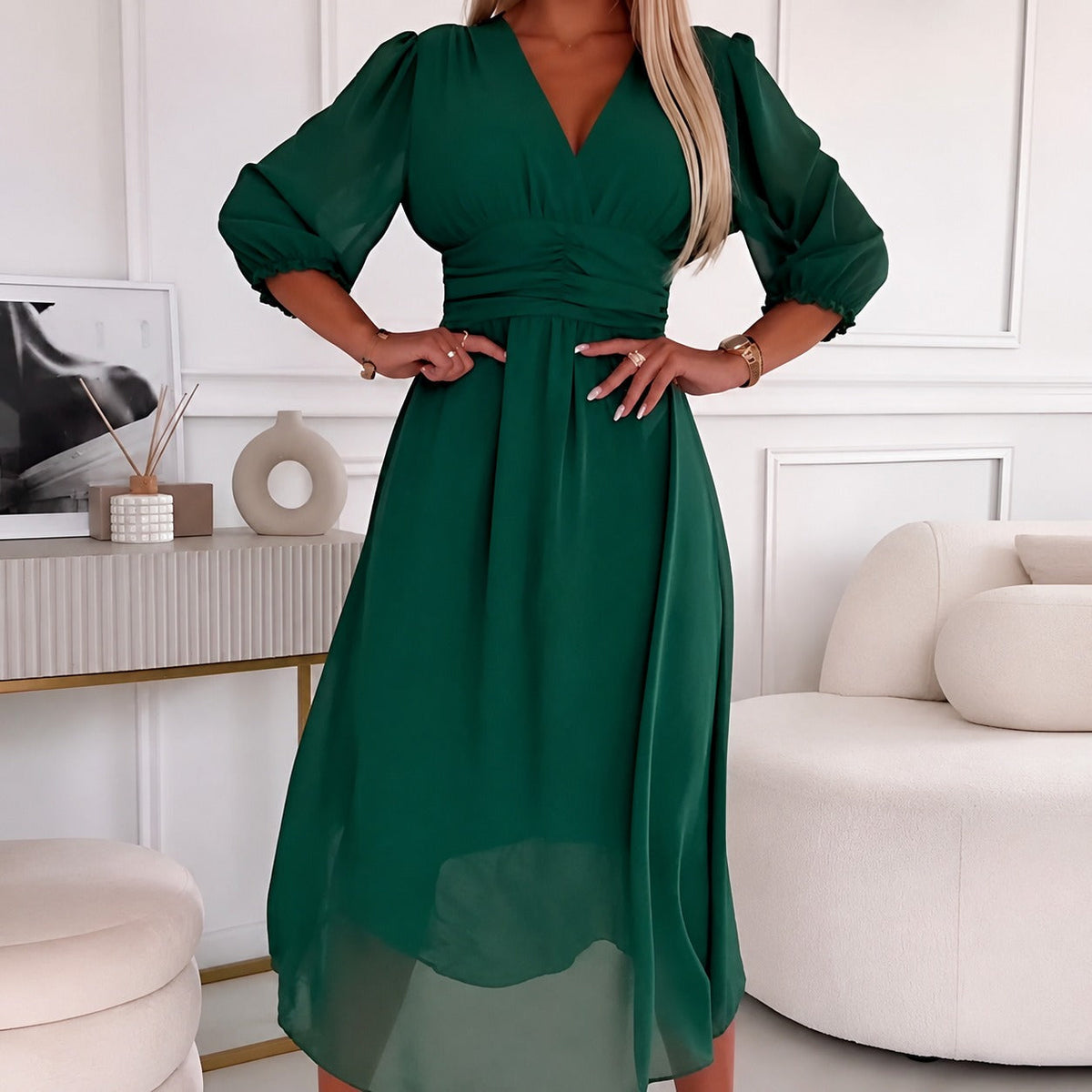 Greta - Vestido Cómodo Elegante