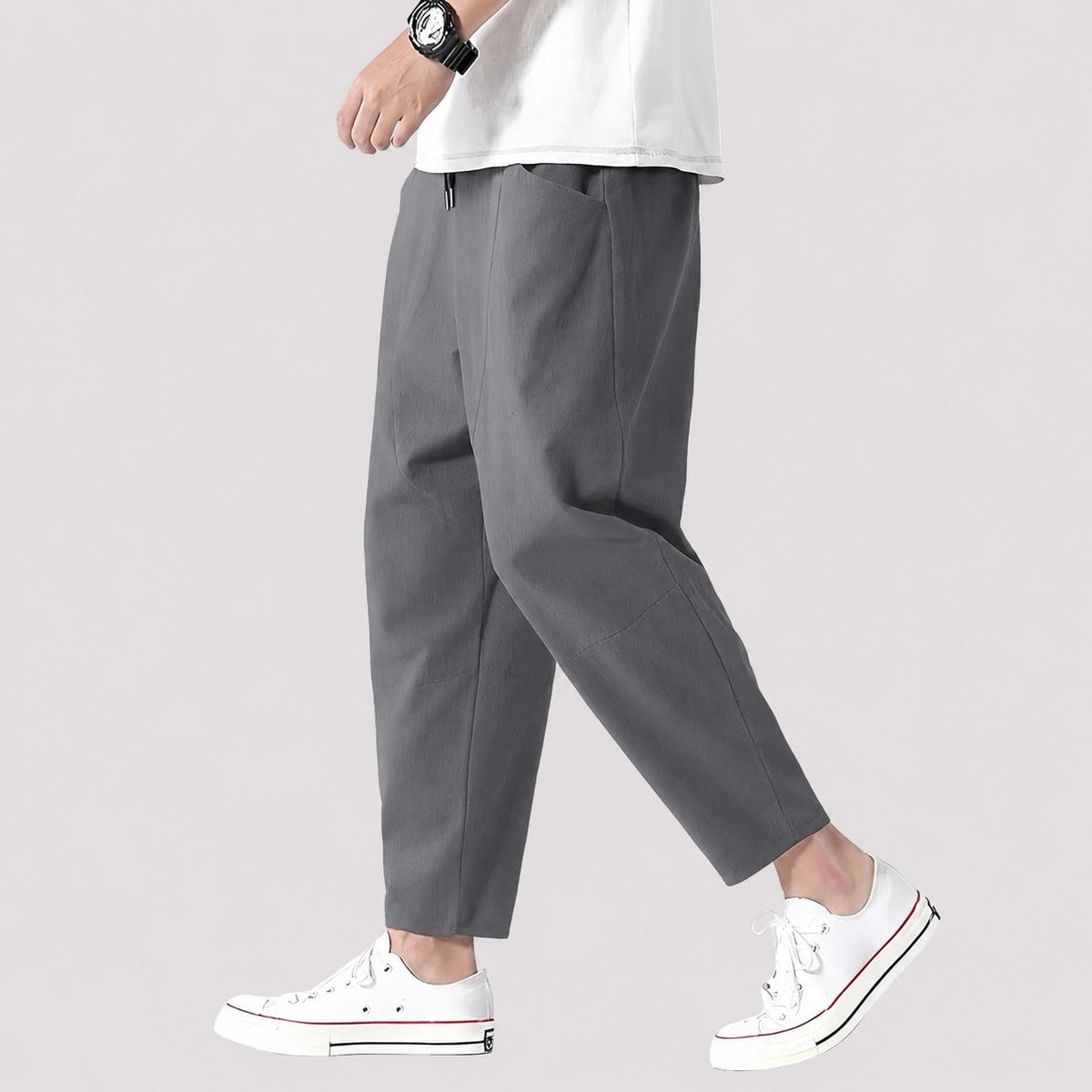 Hodges - Pantalones Cortos Sueltos y Elegantes