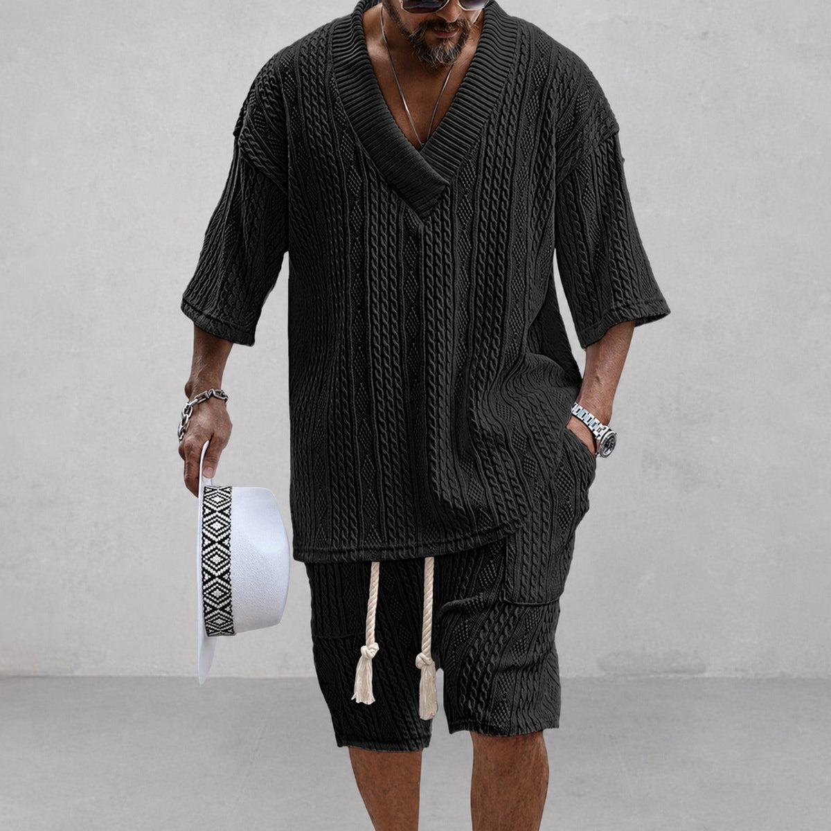 Norman - Conjunto de Camisa Holgada y Ligera