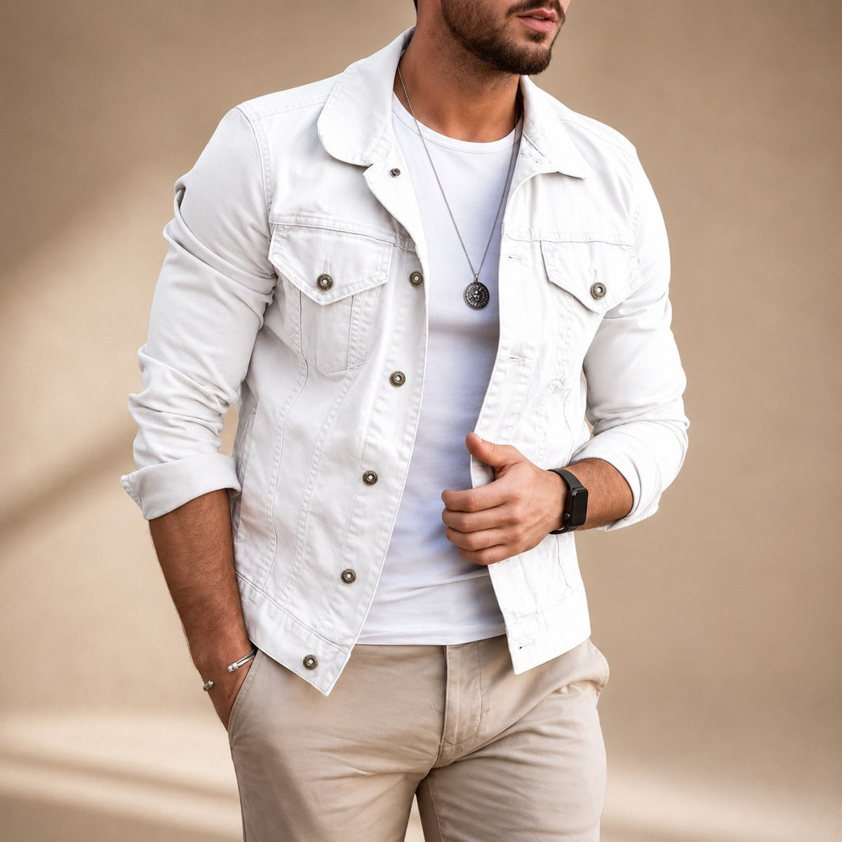 Kent - Chaqueta de Mezclilla Elegante