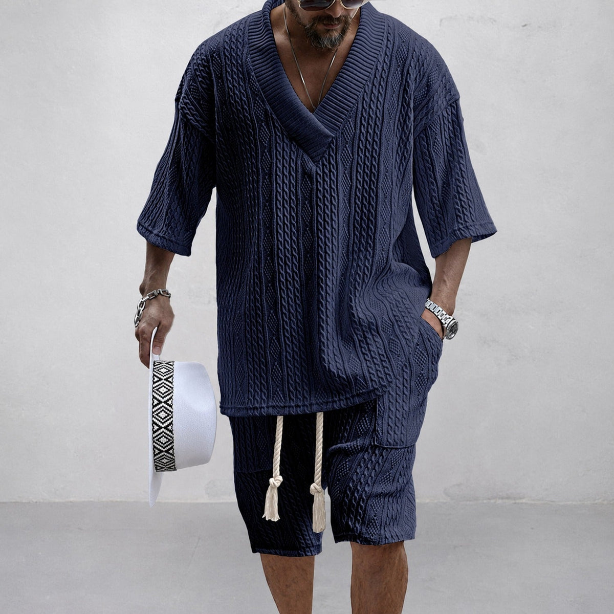 Norman - Conjunto de Camisa Holgada y Ligera