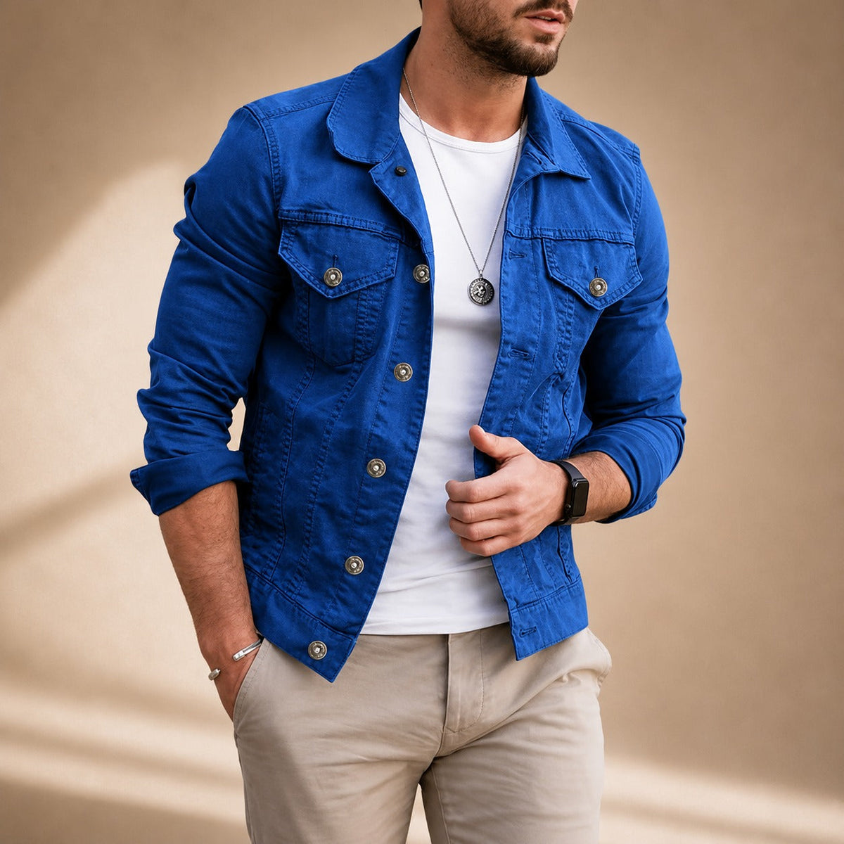 Kent - Chaqueta de Mezclilla Elegante