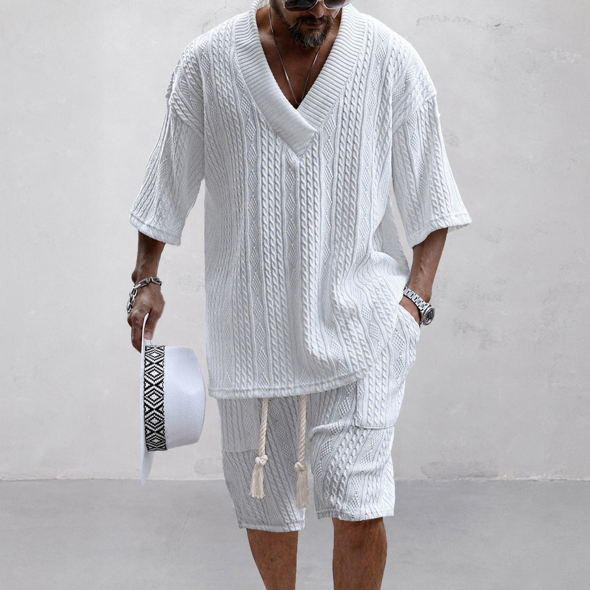 Norman - Conjunto de Camisa Holgada y Ligera