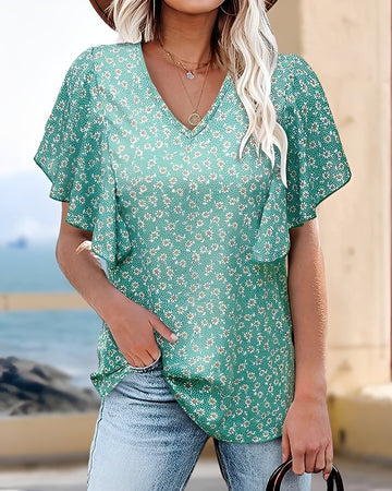 Vendee - Blusa Estilosa Plisada