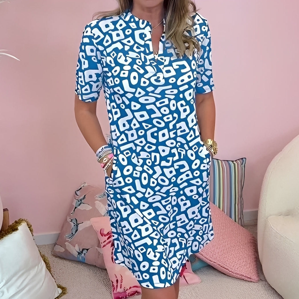 Emelia - Vestido Estiloso con Cuello en V