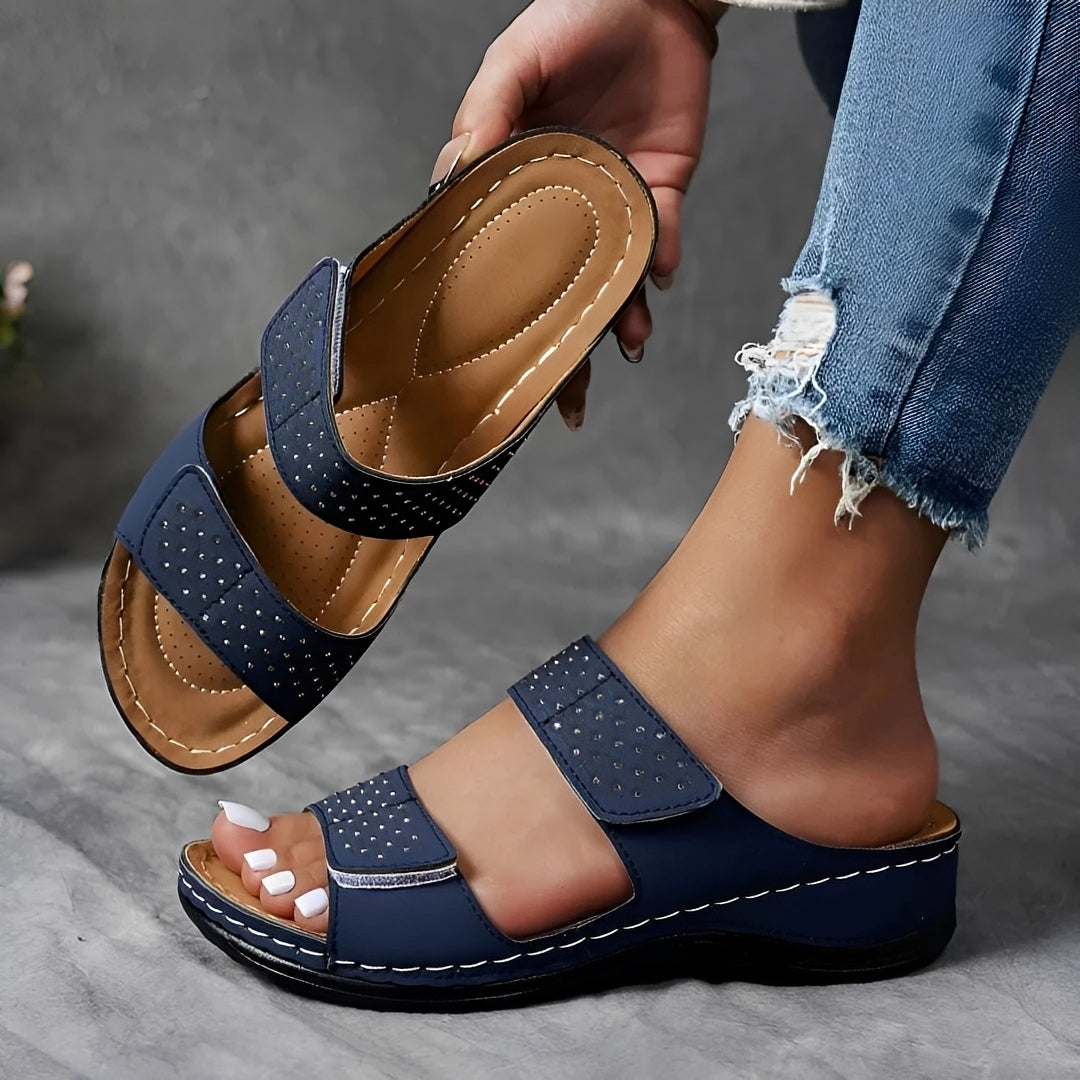 Lauren - Sandalias Cómodas con Diseño Hueco