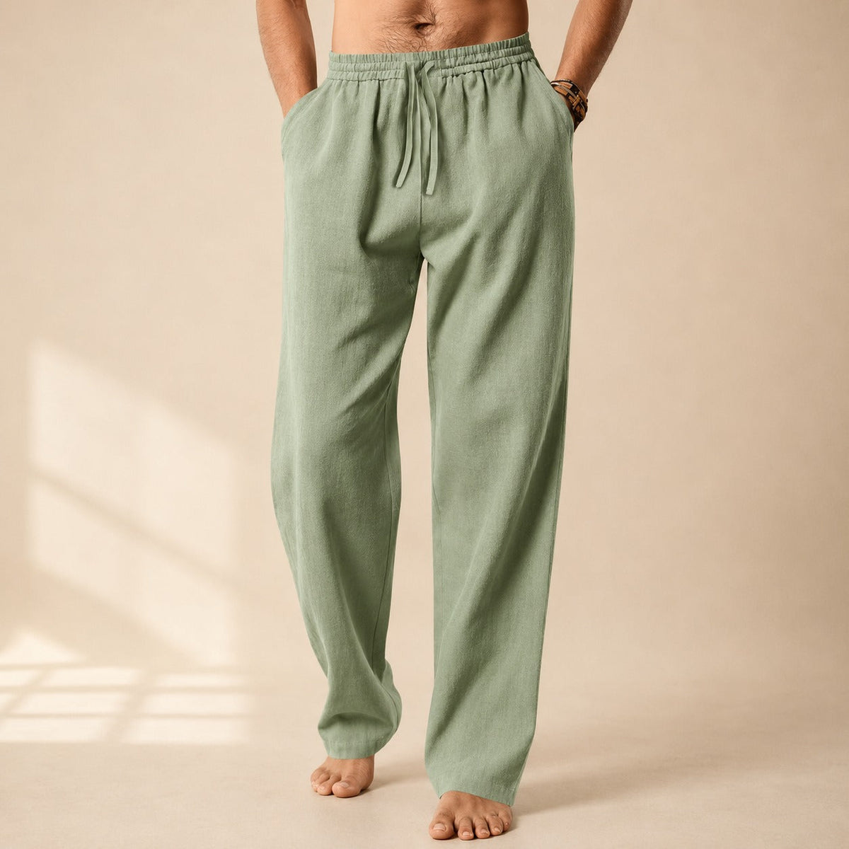 Clark - Pantalones Rectos Relajados