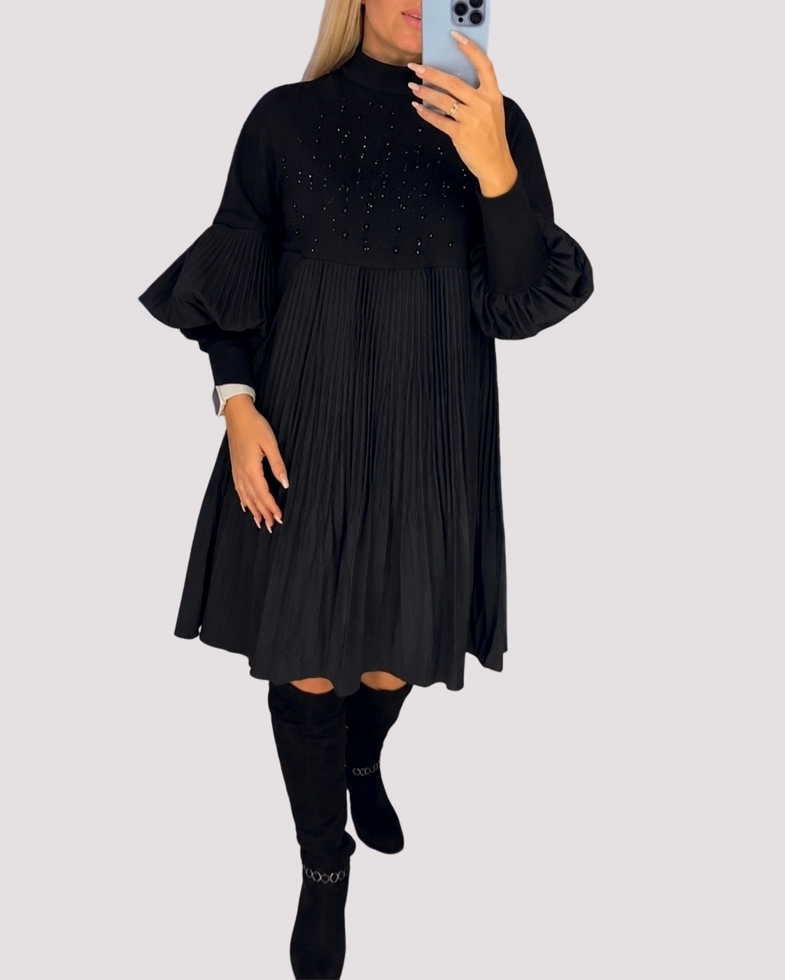 Daisy - Vestido con Mangas Sueltas y Elegante