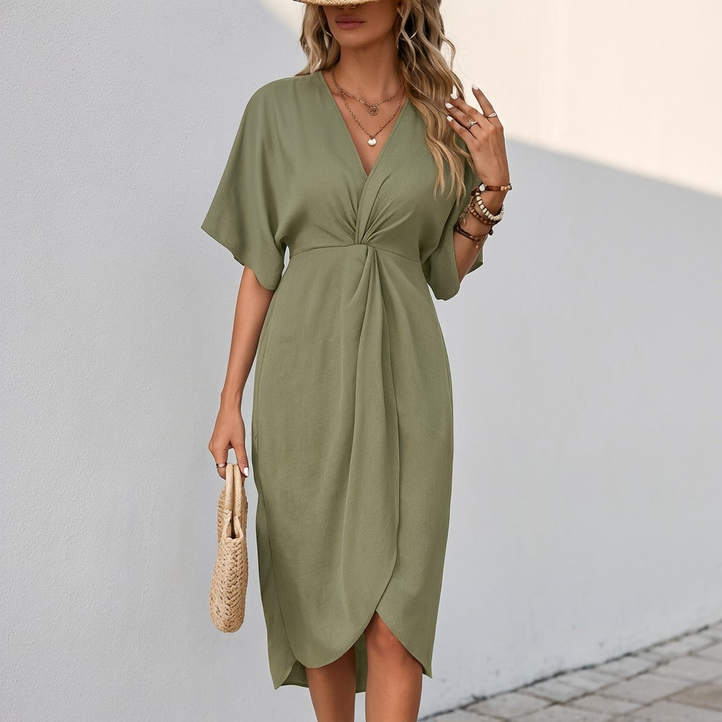 May - Vestido Envolvente Elegante