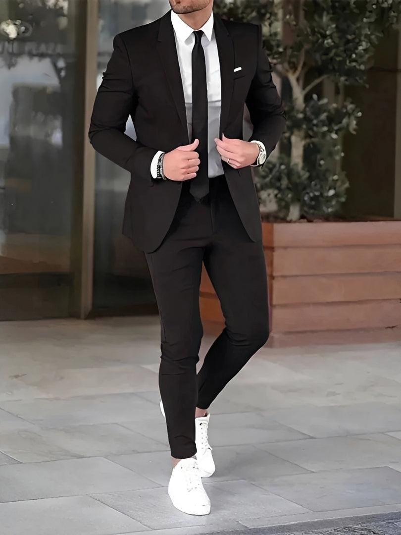 Zion - Traje Formal de Corte Ajustado