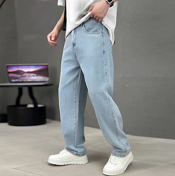 Garza - Jeans Casuales de Pierna Recta