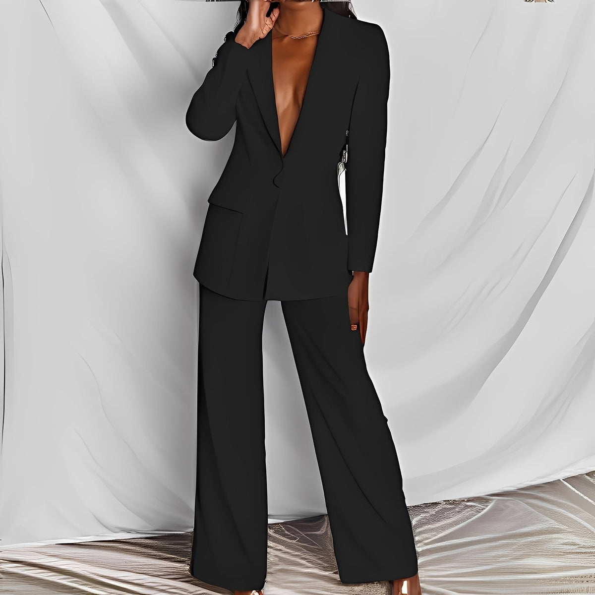 Lara - Conjunto elegante para mujeres con blazer y pantalón