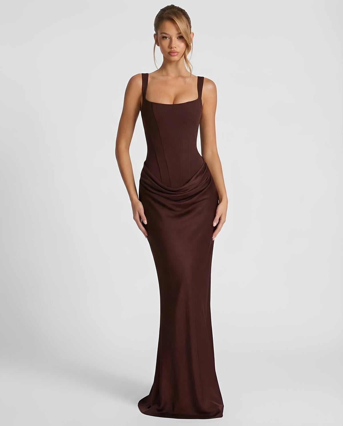 Dorsey - Vestido Maxi con Corsé Elegante