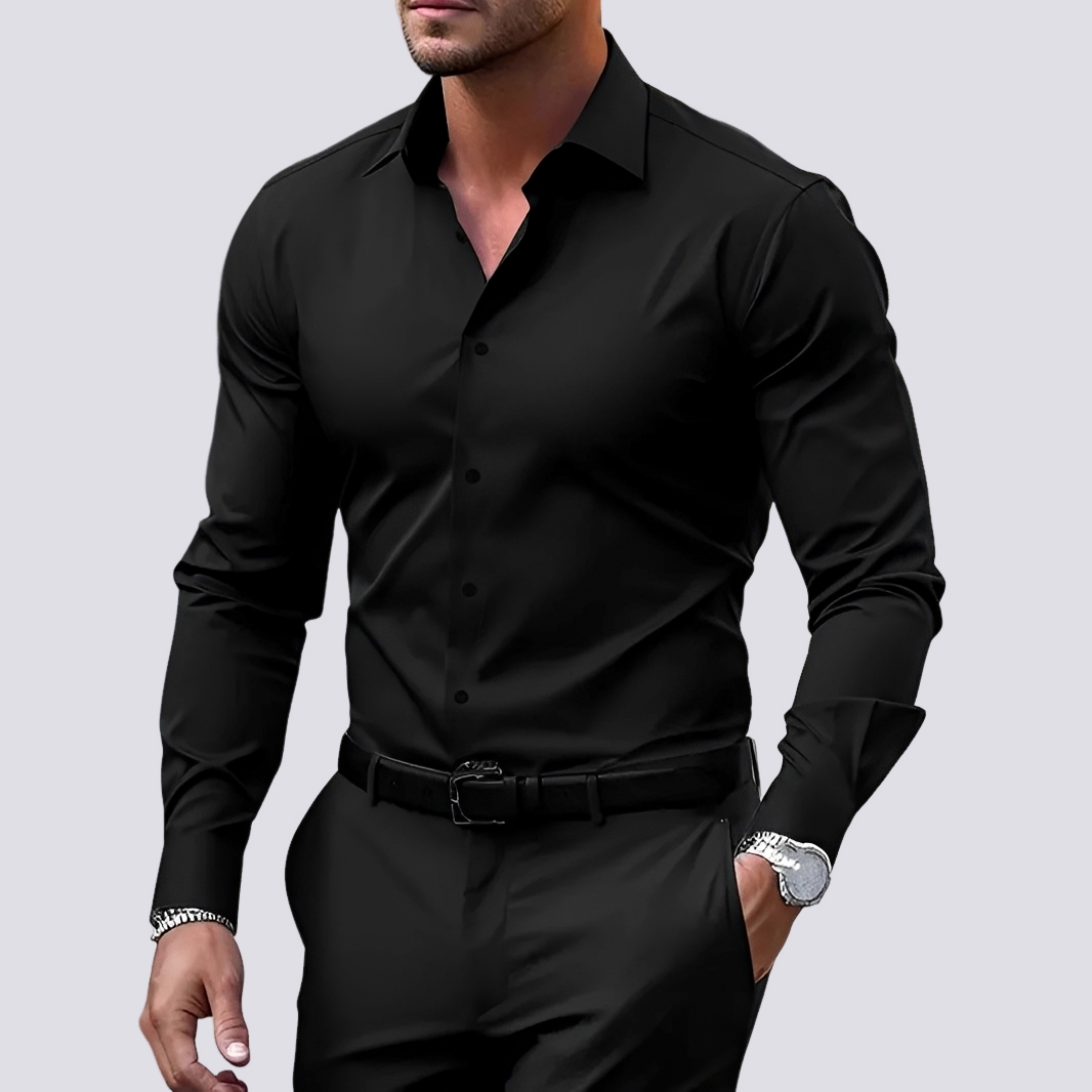 Jamin - Camisa Casual de Manga Larga