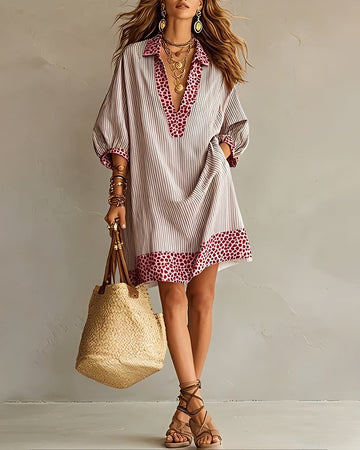 Abbie - Vestido Elegante con Panel Suelto