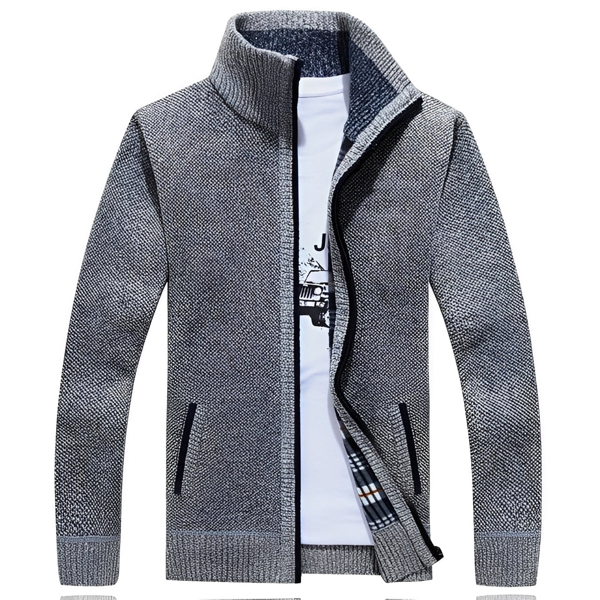Iker - Chaqueta de hombre elegante y cálida