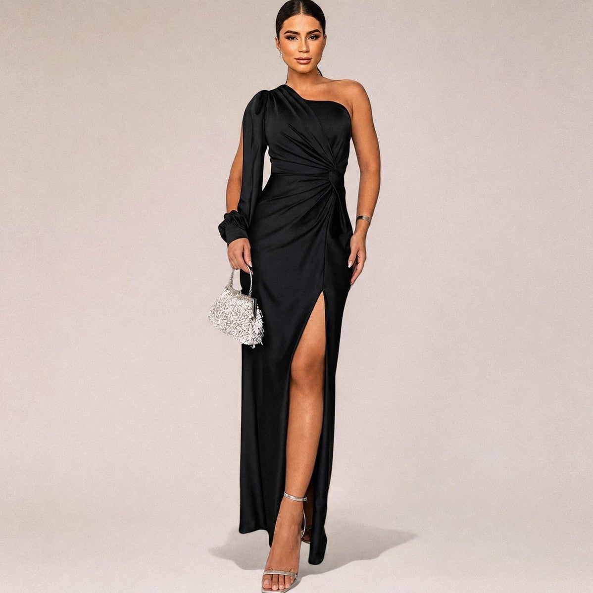 Marianne - Vestido Elegante de un Hombro