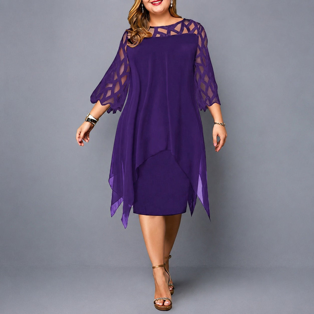 Annika - Vestido elegante con ajuste femenino