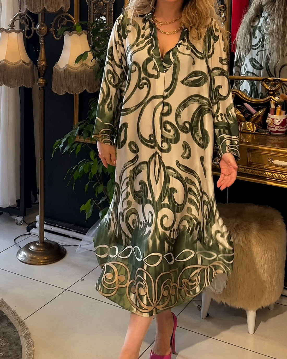 Paula - Vestido Suelto Elegante