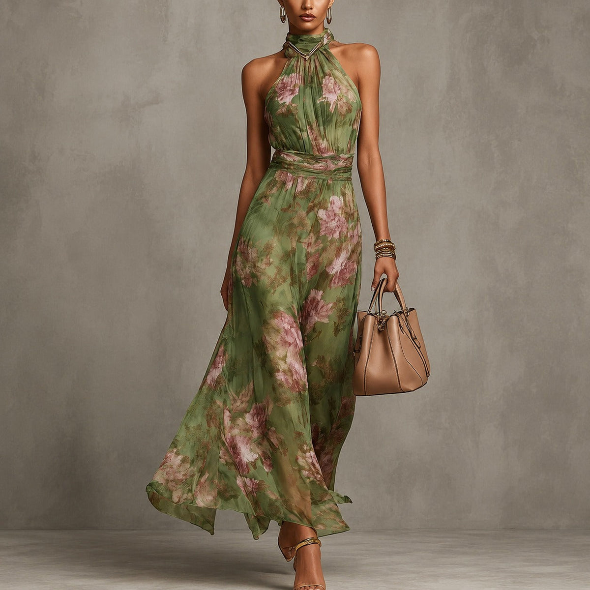 Emelia - Vestido Maxi Boho Estiloso