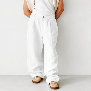 Hashim - Pantalones Sueltos y Cómodos con Pliegues