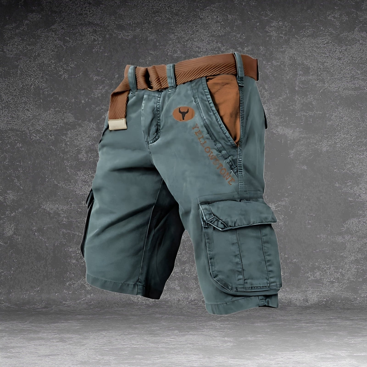 Cole - Shorts cargo casuales para hombres, perfectos para aventuras