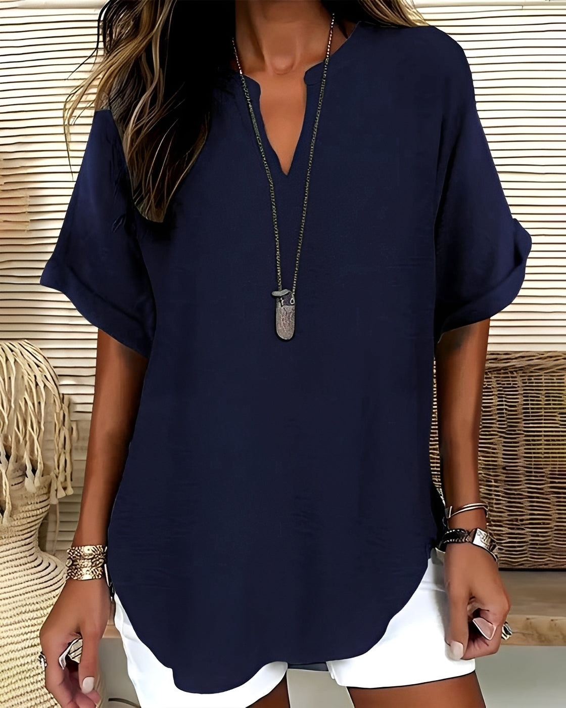 Shanice - Blusa Holgada Casual