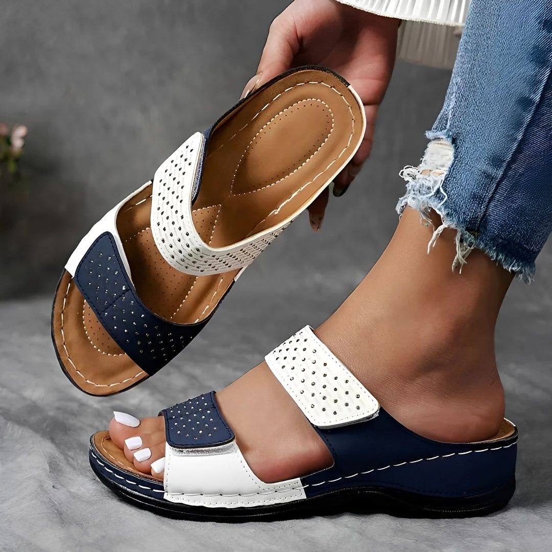 Lauren - Sandalias Cómodas con Diseño Hueco