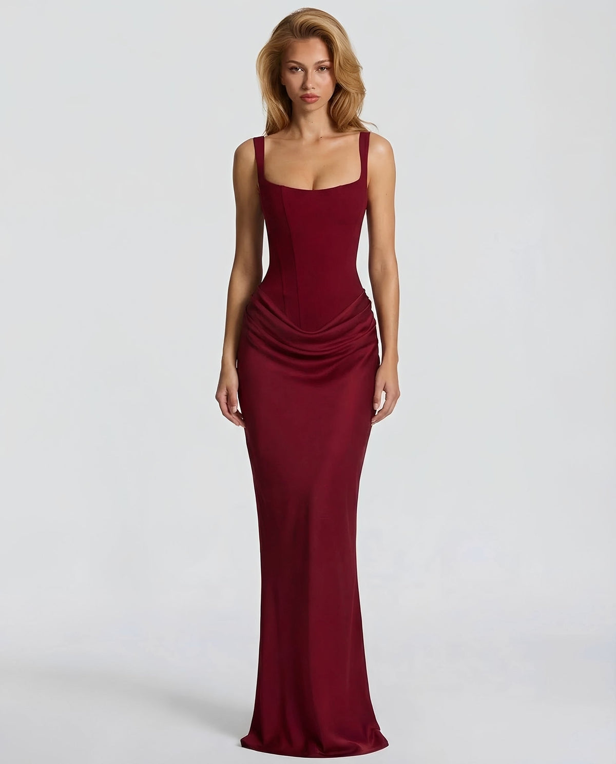 Dorsey - Vestido Maxi con Corsé Elegante