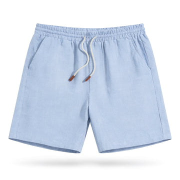 Barnett - Pantalones Cortos Casuales con Cintura Elástica