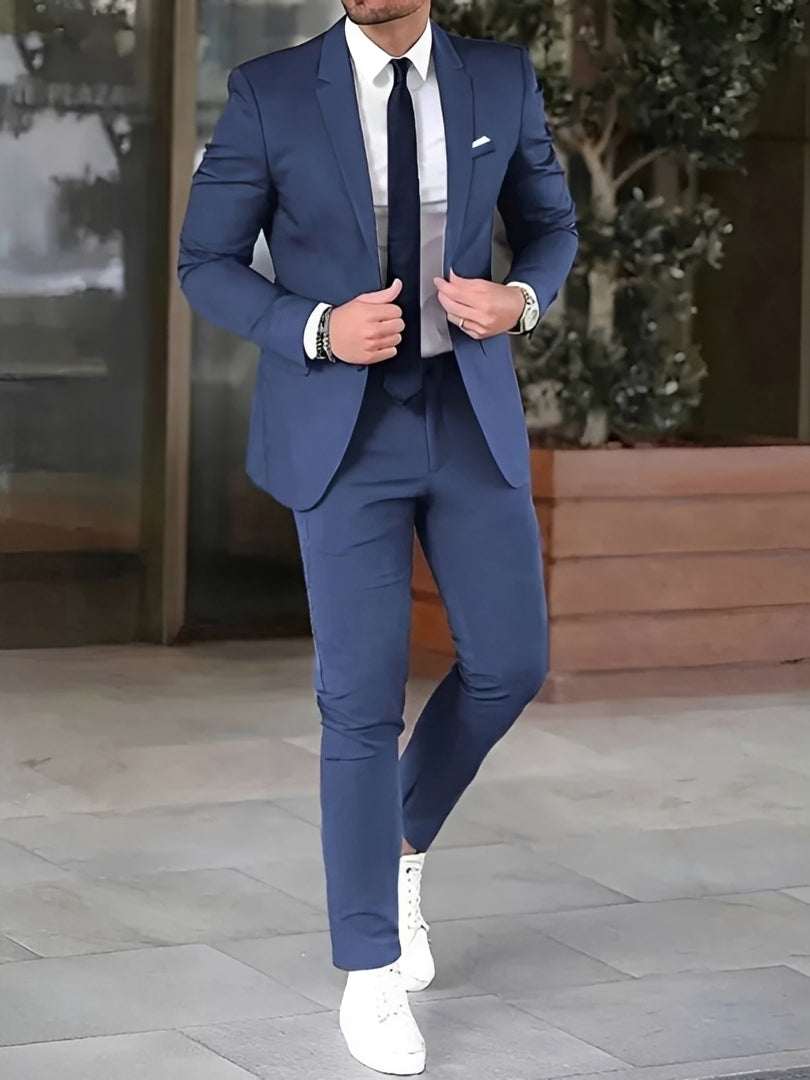 Zion - Traje Formal de Corte Ajustado