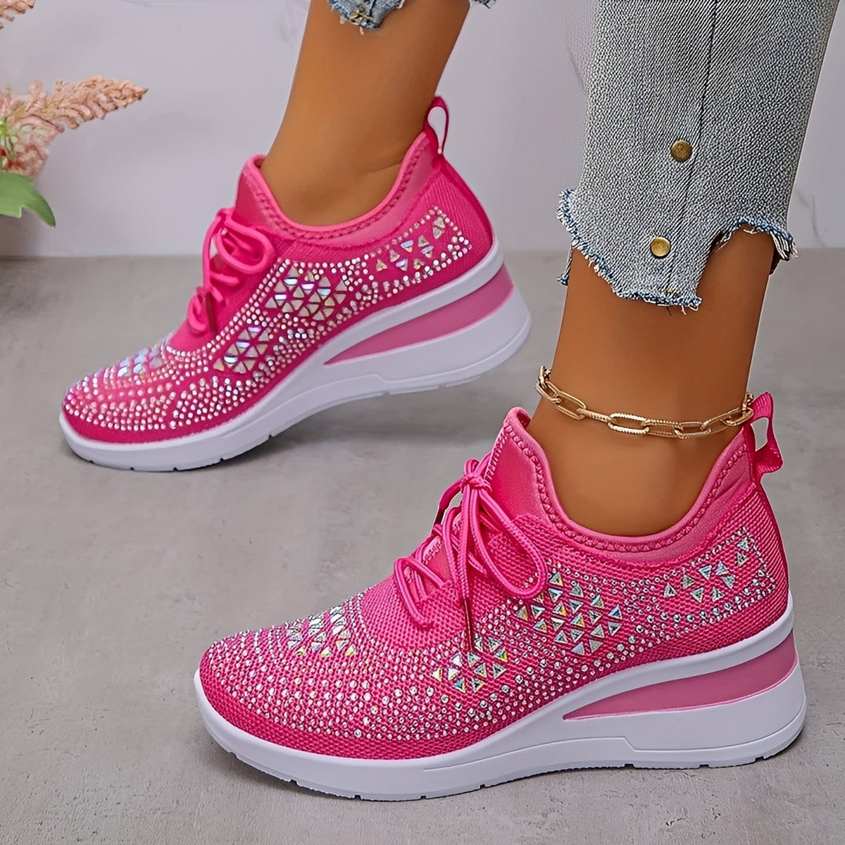 Brenda - Zapatos de Cuña con Estilo