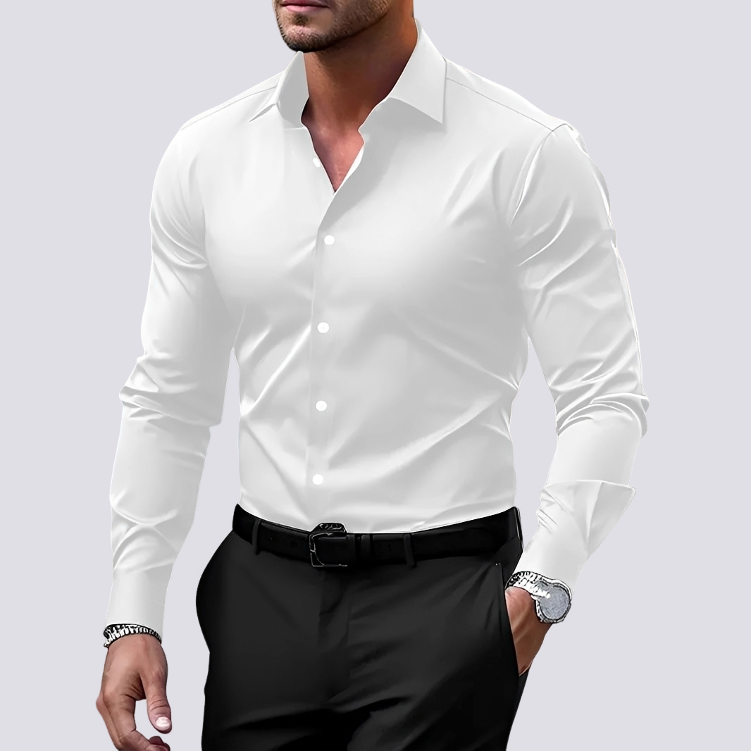 Jamin - Camisa Casual de Manga Larga