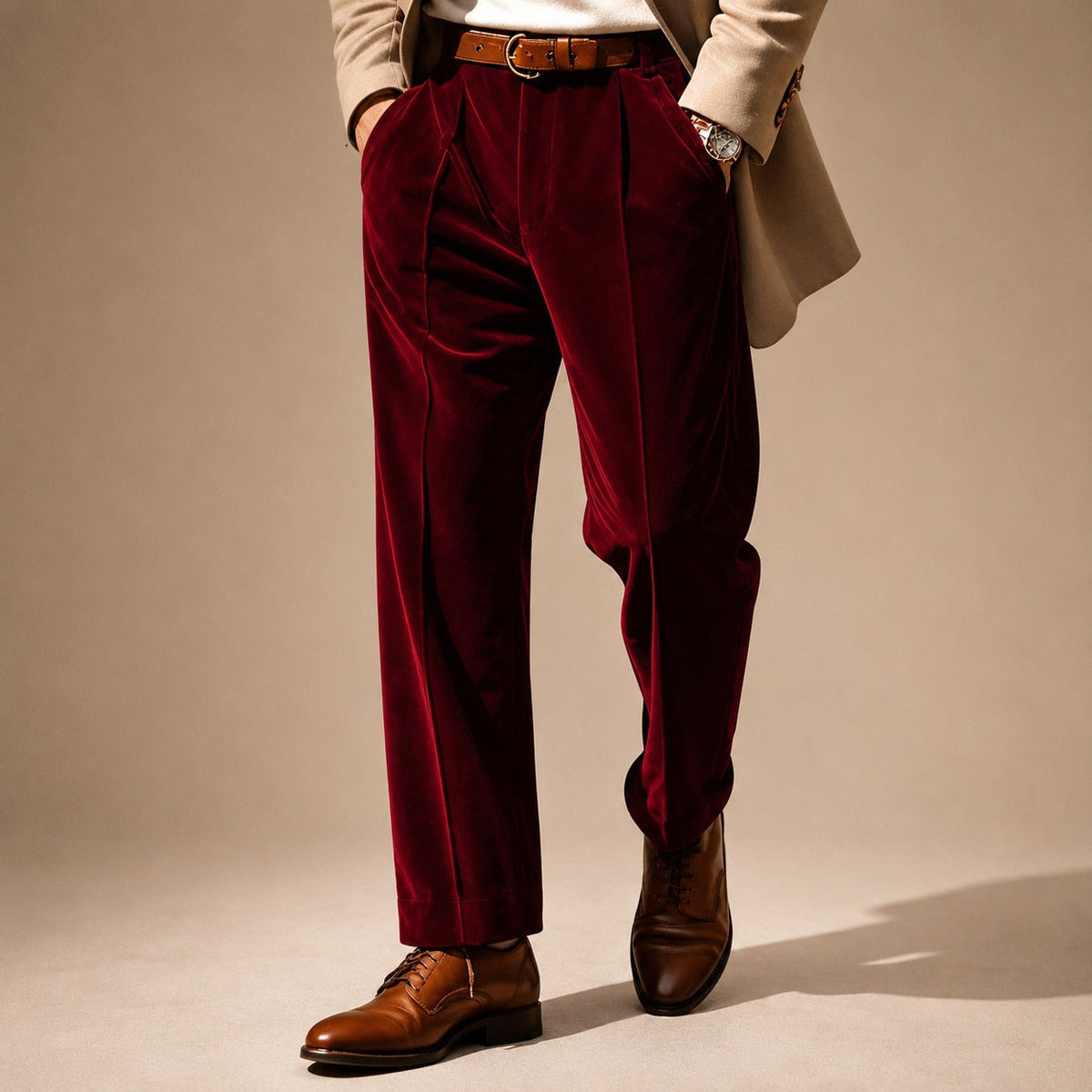 Axel - Pantalones de Traje Formal