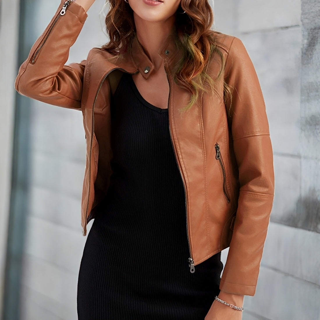 Everly - Chaqueta Elegante con Cremallera