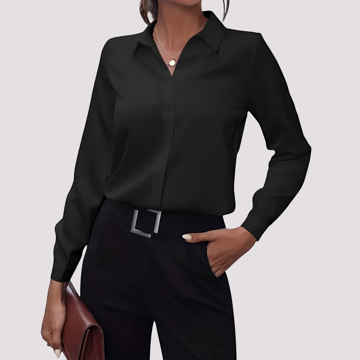 Alisa - Camisa Elegante con Botones