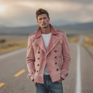 Marv - Chaqueta Elegante de Doble Botonadura