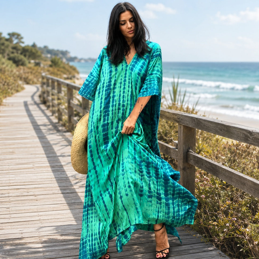 Emmy - Vestido Maxi Boho Elegante