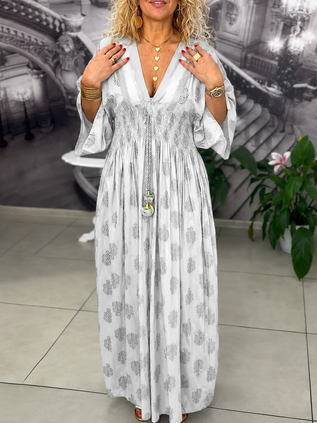 Leonie - Vestido Maxi Suelto Estiloso