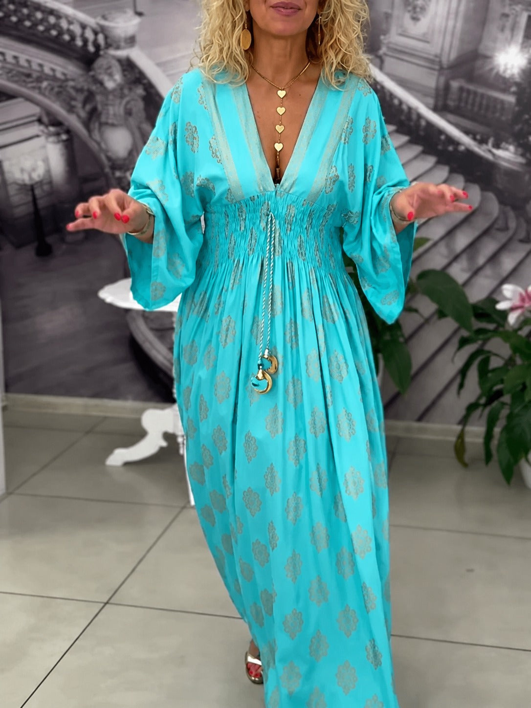 Leonie - Vestido Maxi Suelto Estiloso