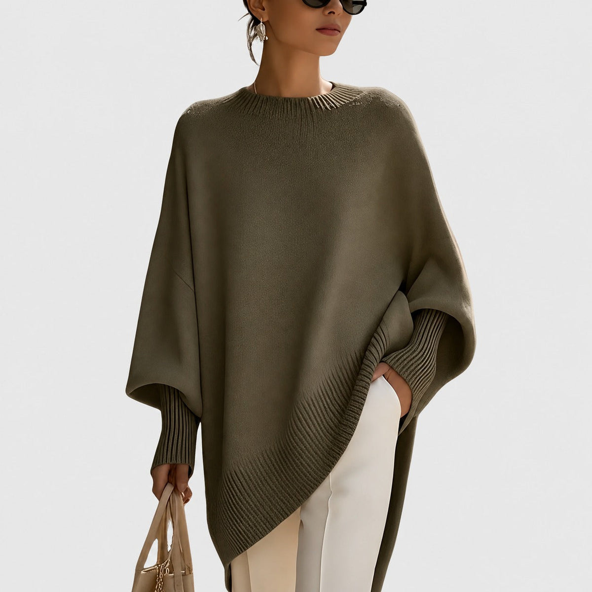 Pamella - Suéter oversize de moda para mujeres