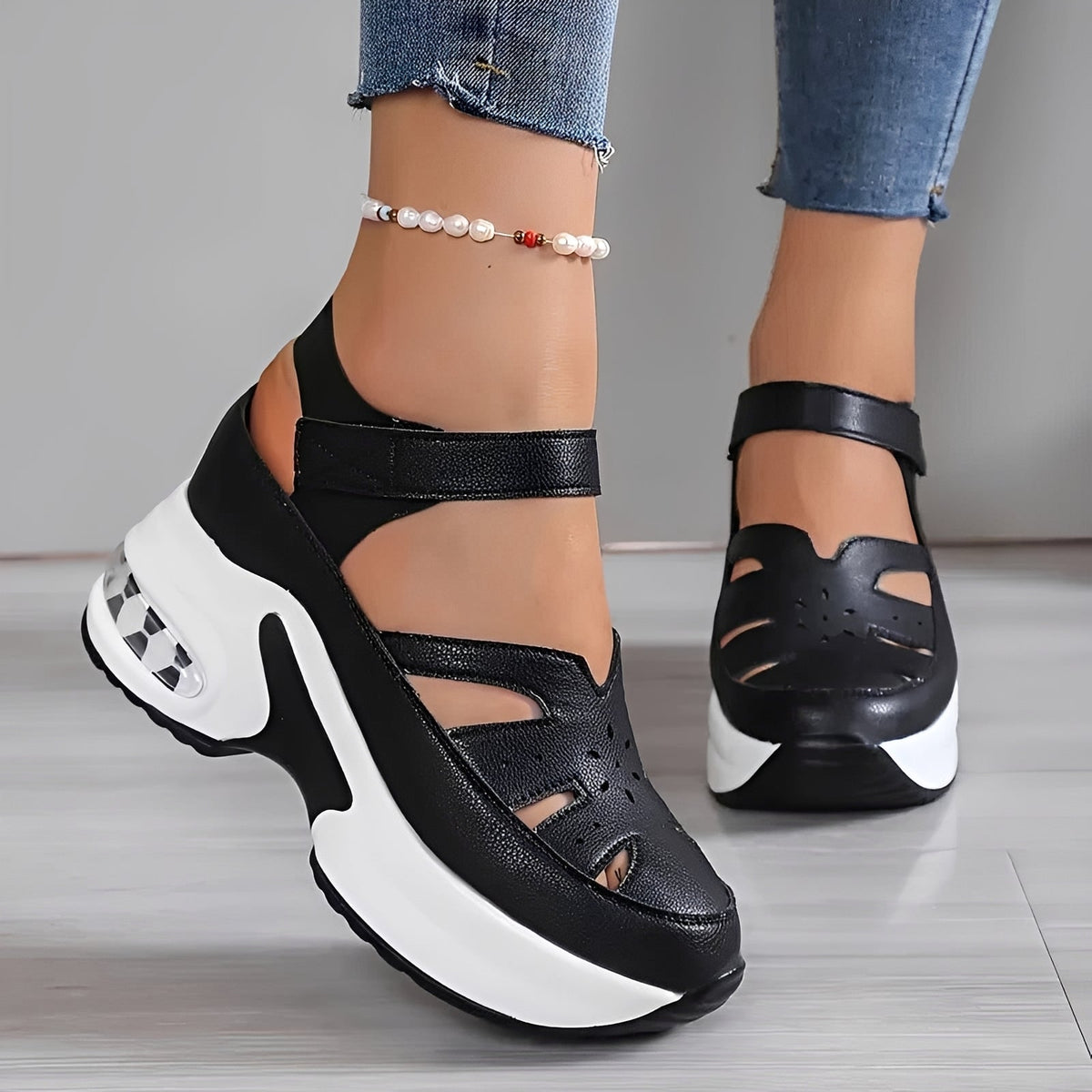 Tahlia - Sandalias de Cuña con Estilo