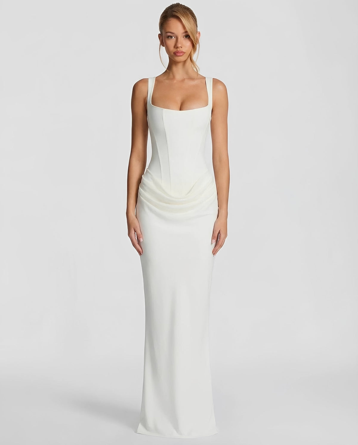 Dorsey - Vestido Maxi con Corsé Elegante