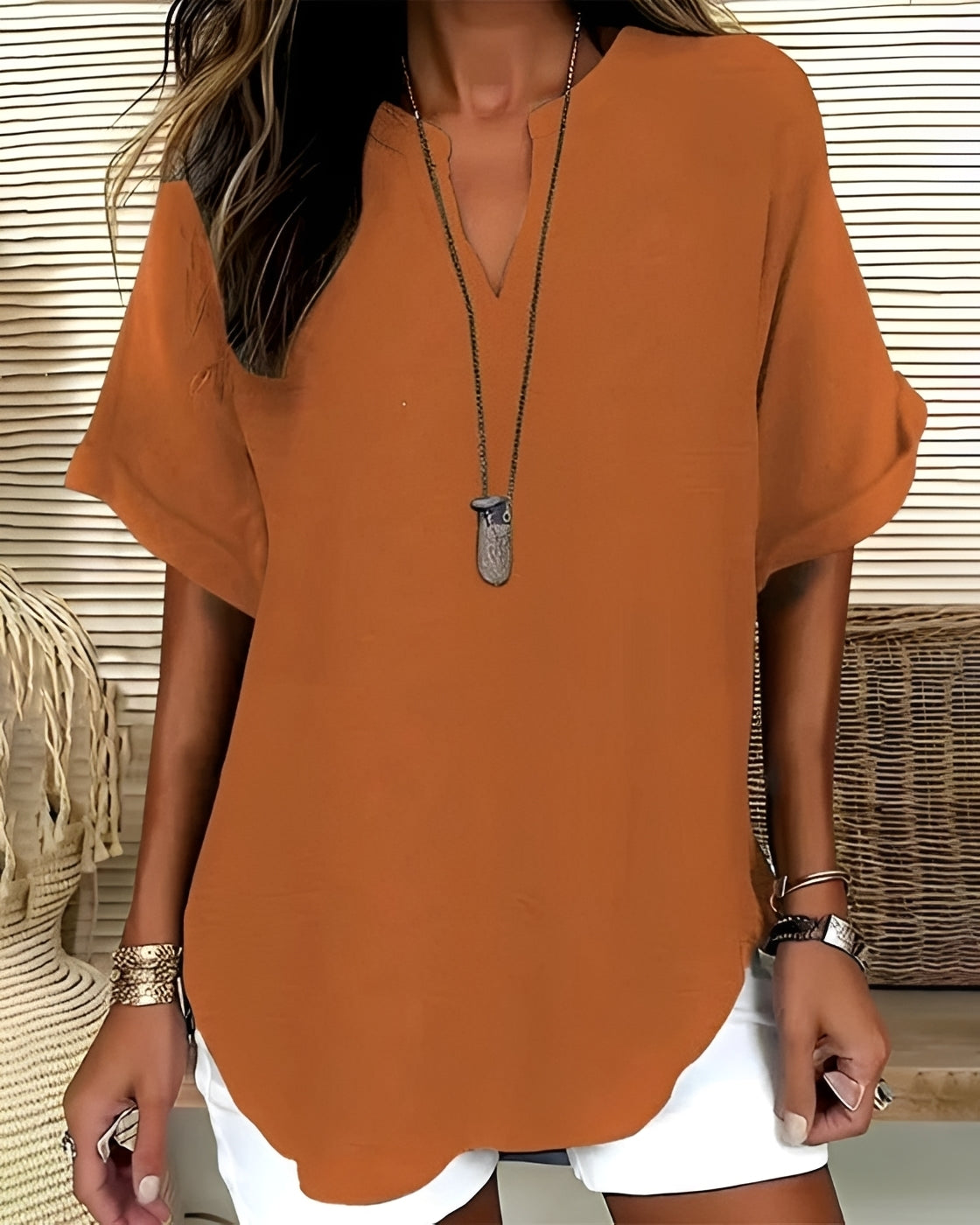 Shanice - Blusa Holgada Casual