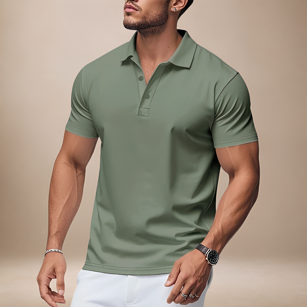 Jaden - Camisa polo casual