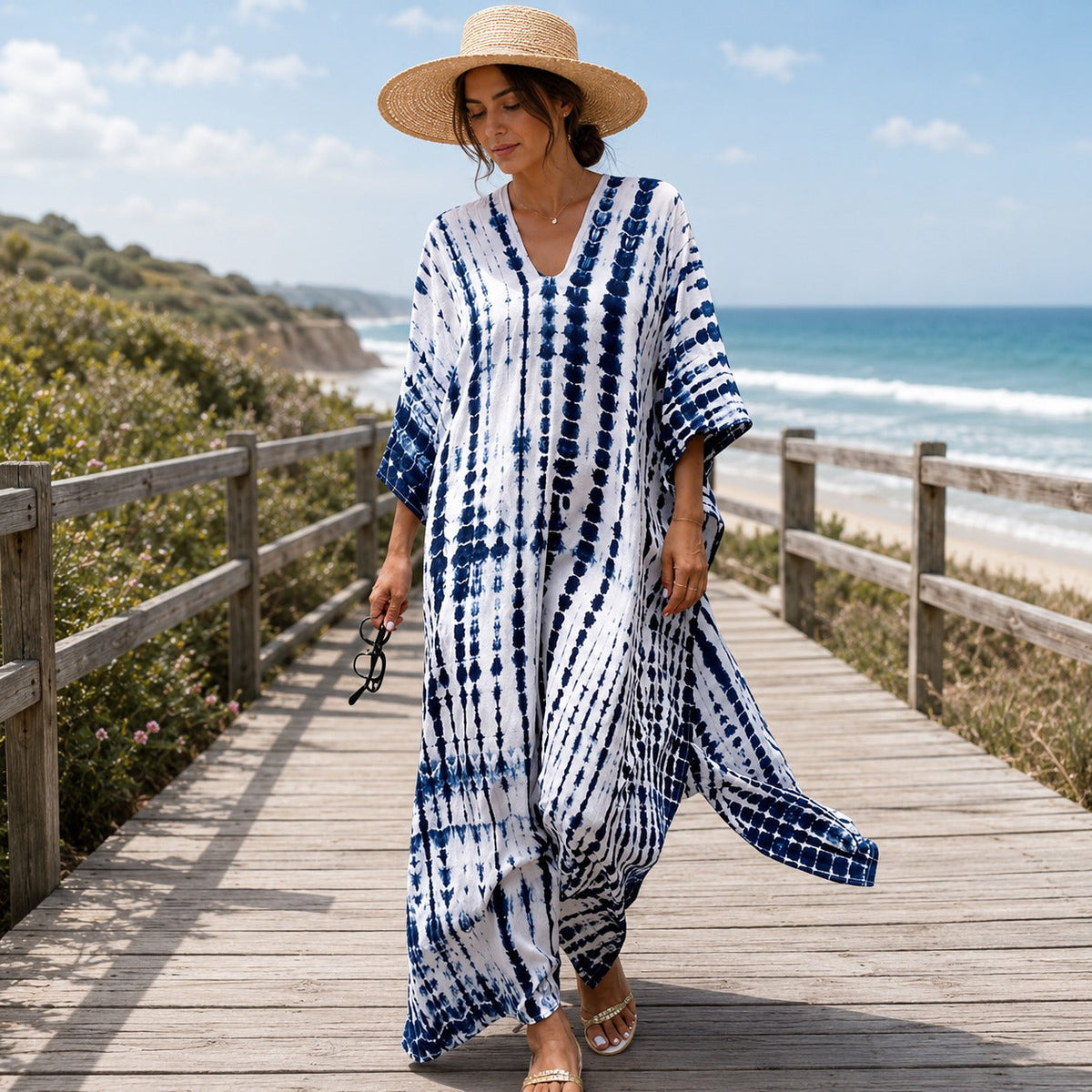 Emmy - Vestido Maxi Boho Elegante