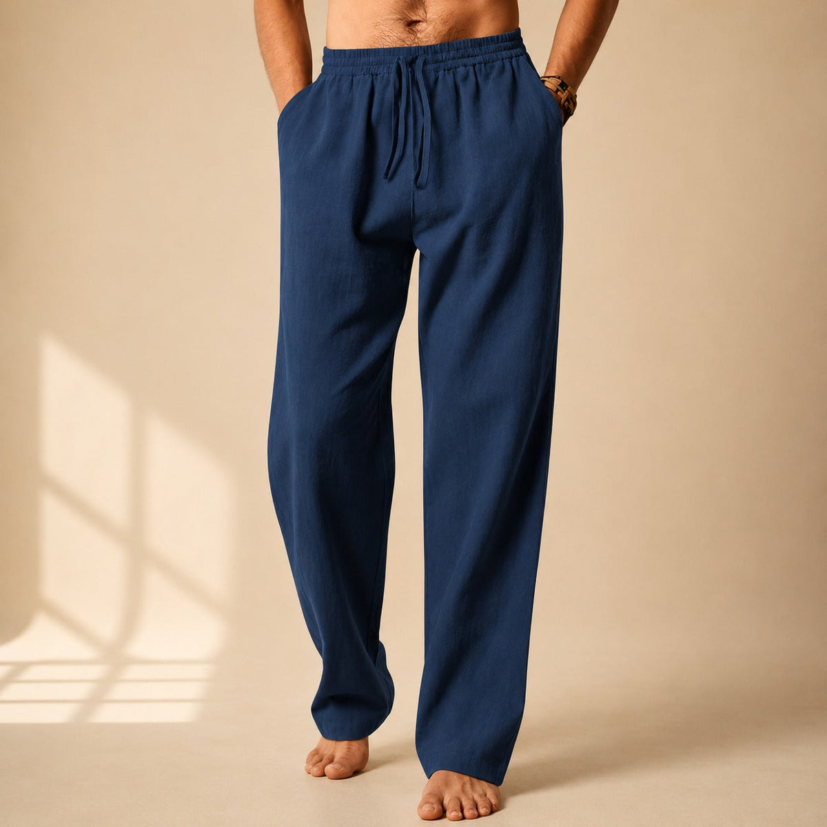 Clark - Pantalones Rectos Relajados
