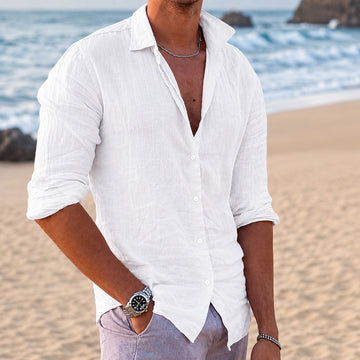 Anthony - Camisa de Manga Larga Relajada