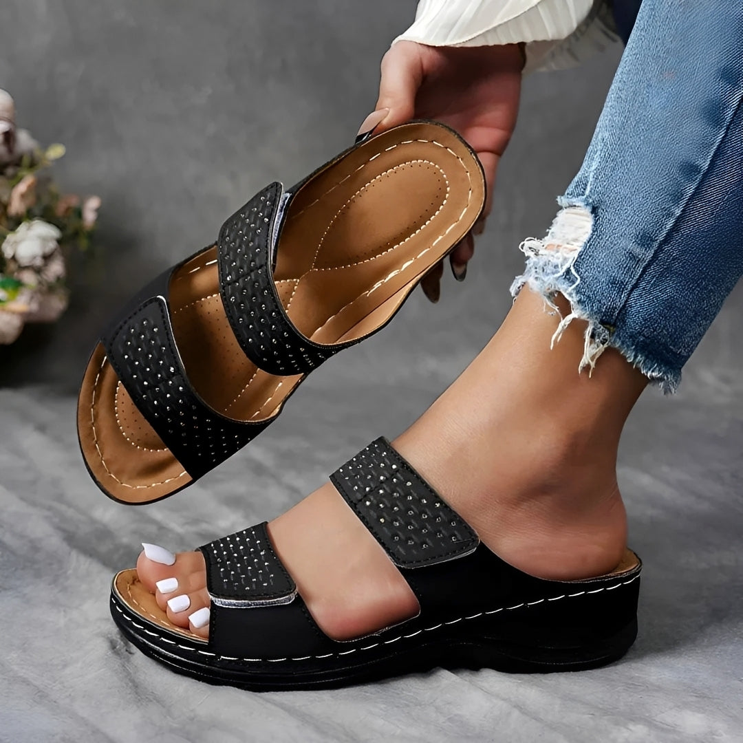 Lauren - Sandalias Cómodas con Diseño Hueco