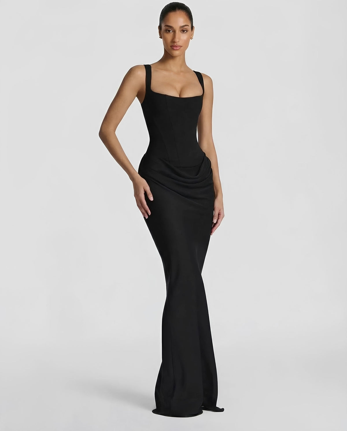 Dorsey - Vestido Maxi con Corsé Elegante